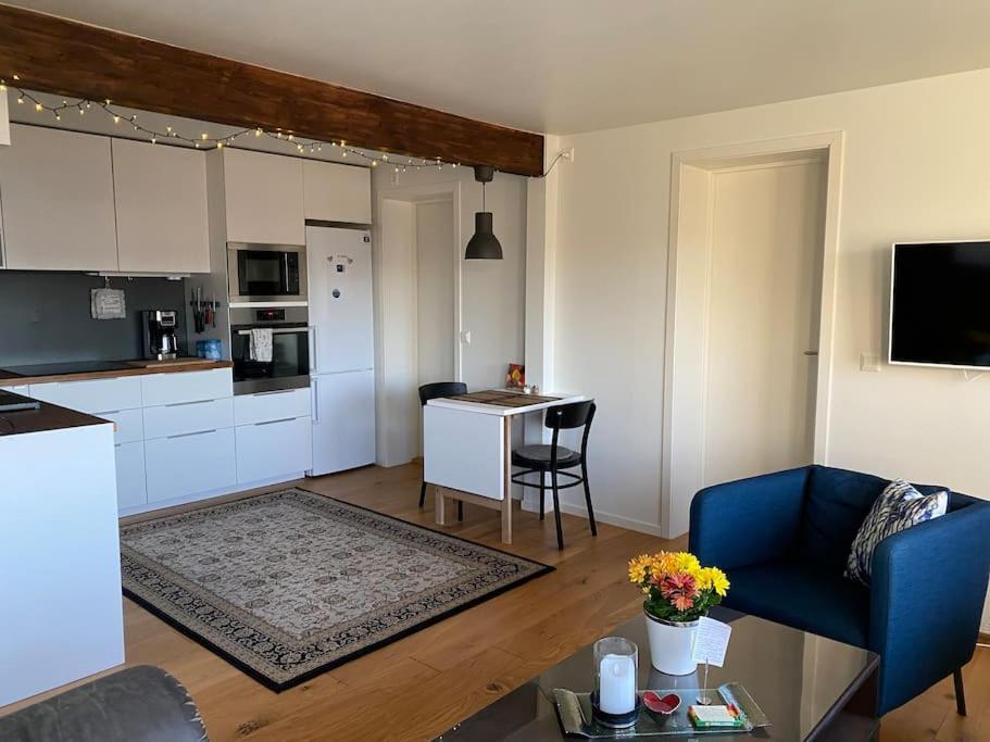 Cosy Flat Near Cable Car And The Arctic Cathedral Apartman Tromsø Kültér fotó